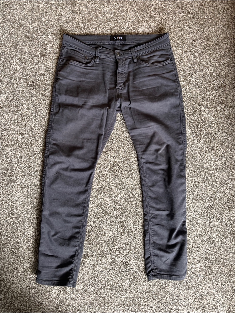 DU/ER Men’s Skinny Jeans - Slate Gray